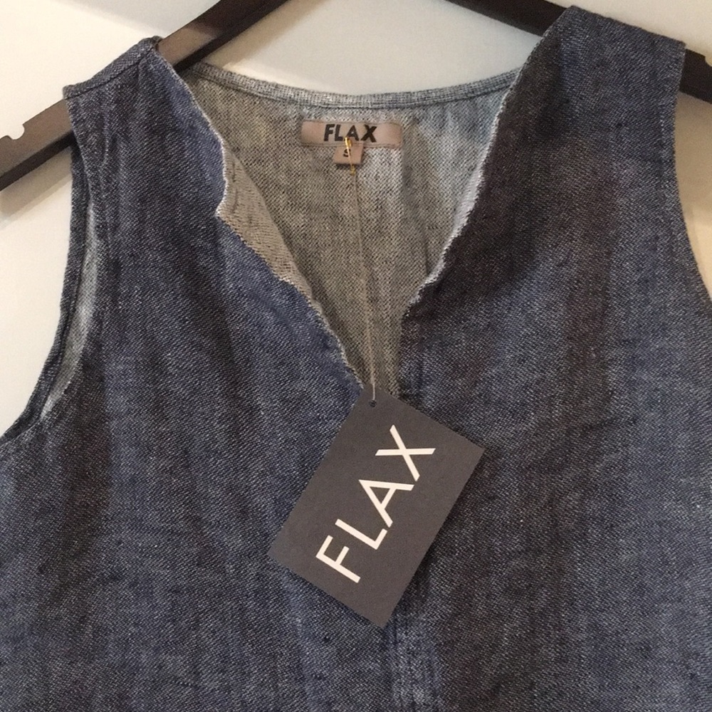 Flax linen tank - Picture 2 of 2